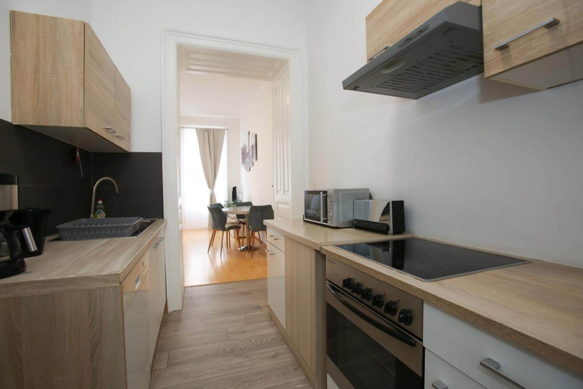 Downtown Bliss Modern Retreat With Free Parking And Fast Internet 600 Mbits Viena Exterior foto